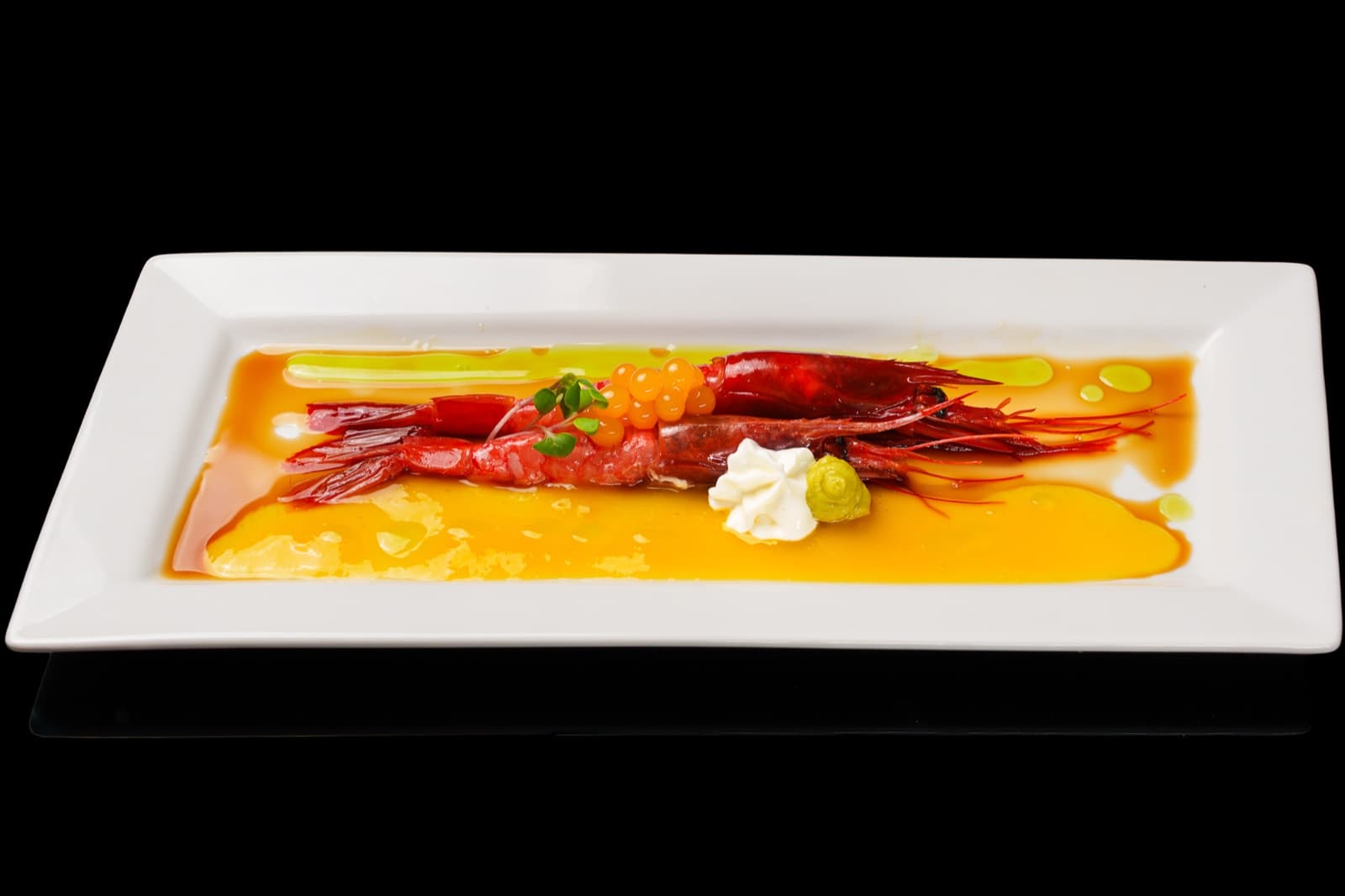 Carpaccio de carabinero