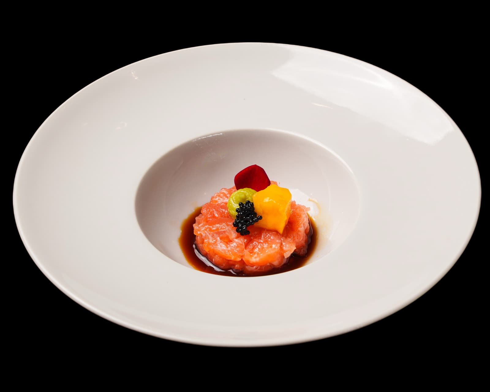 Tartar de salmón